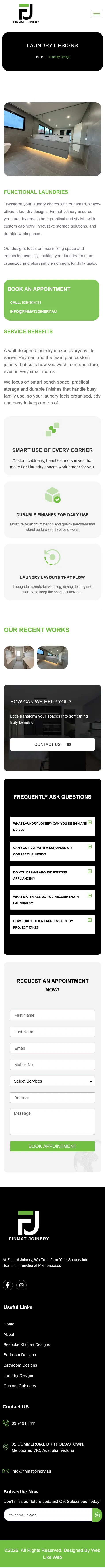 Mobile Laundry Design