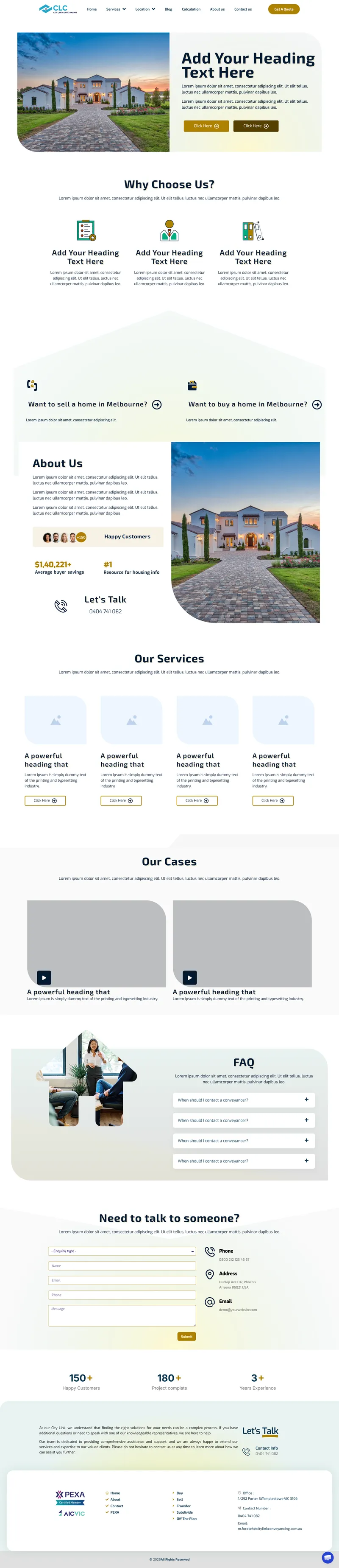 Full Template Preview