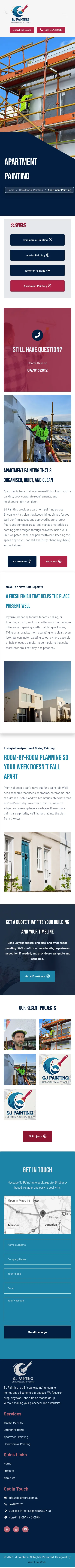 Mobile Apartment Painting